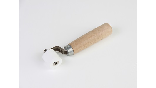 Pressure roller  30mm PTFE, wooden handle