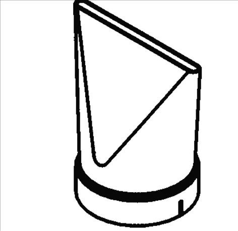 119.270/L02 Weldy/Sonora 50mm Wide Slot Nozzle